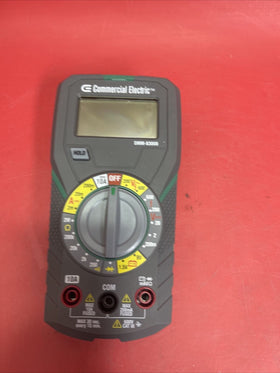 Commercial Electric Manual Ranging Digital Multi-Meter 1001 418 355