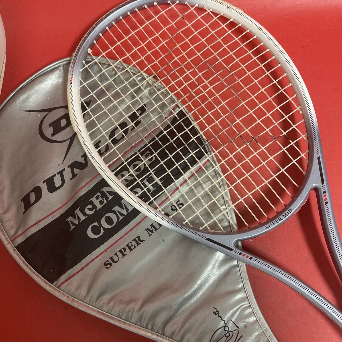 DUNLOP McENROE GRAPHITE PRO TENNIS RACQUET (4 3/8)