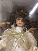 Collectible Memories Genuine Porcelain Doll Limited Edition Hand Crafted