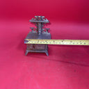 Vintage Cast Iron Miniature DOT Stove Doll house Furniture Collectible Detailed