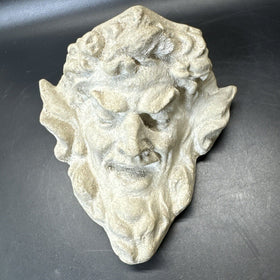 Vintage Wall Sculpture Mythical God Pan