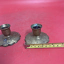 Vintage Chinese Brass Candle Stick Holder  Pattern