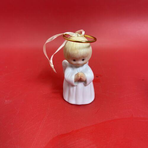 Vintage ceramic angel bell set 3