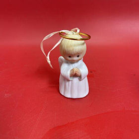 Vintage ceramic angel bell set 3
