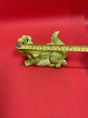 Vintage porcelain alligator coin bank hand crafted made in Japan 