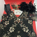 Bauta Resin Masquerade Mask and Clothes 2 Pieces Men/Women ,Masquerade