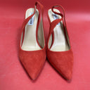 Steve Madden Dulce - Red Suede - 8 M