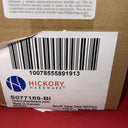 LOT OF 10 Hickory Hardware S077189-BI 4.75" Single Robe Hook, Black Iron Finish