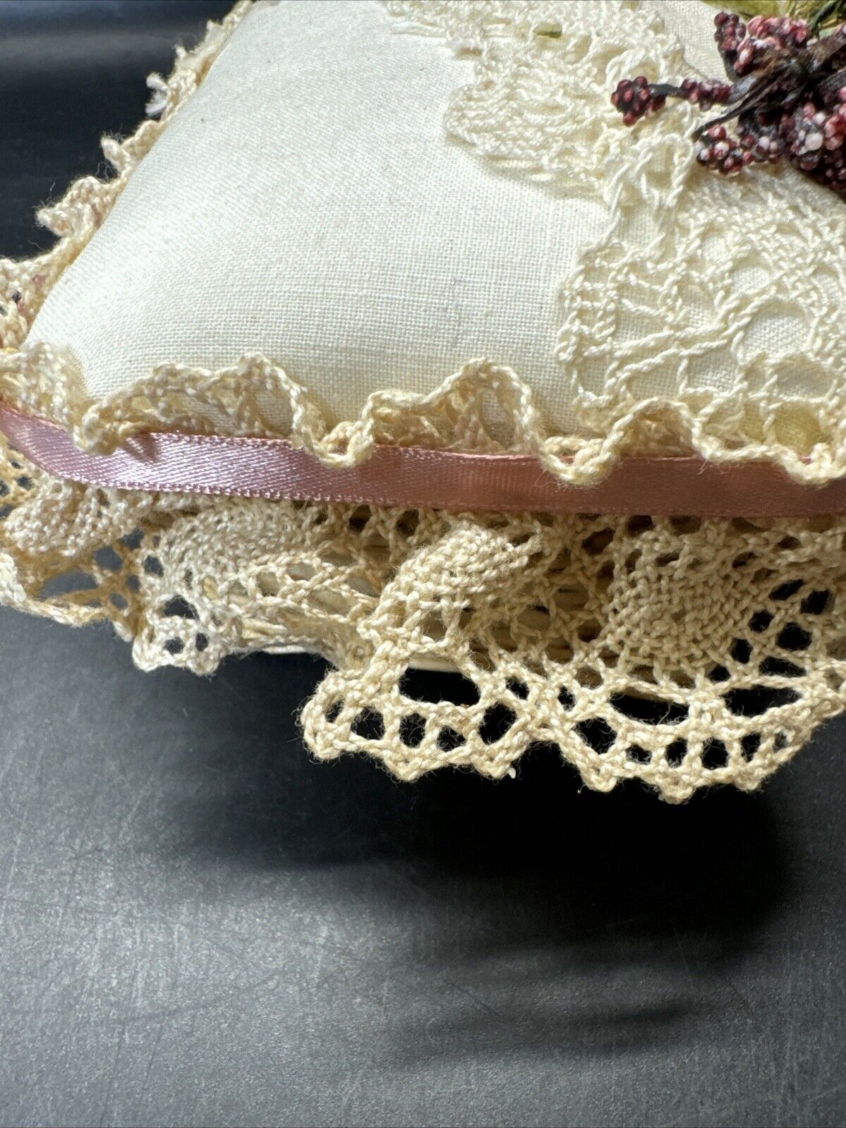 Vintage Handmade Trinket Box/ Lot Of 2