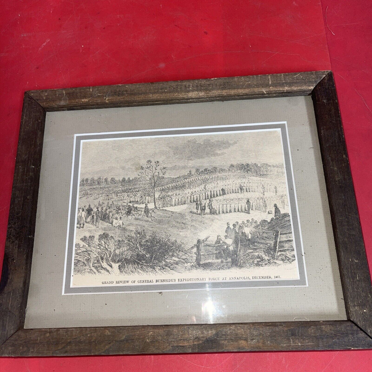 Grand Review Of General Burnside’sExpeditionary Force At Annapolis,1861,Print