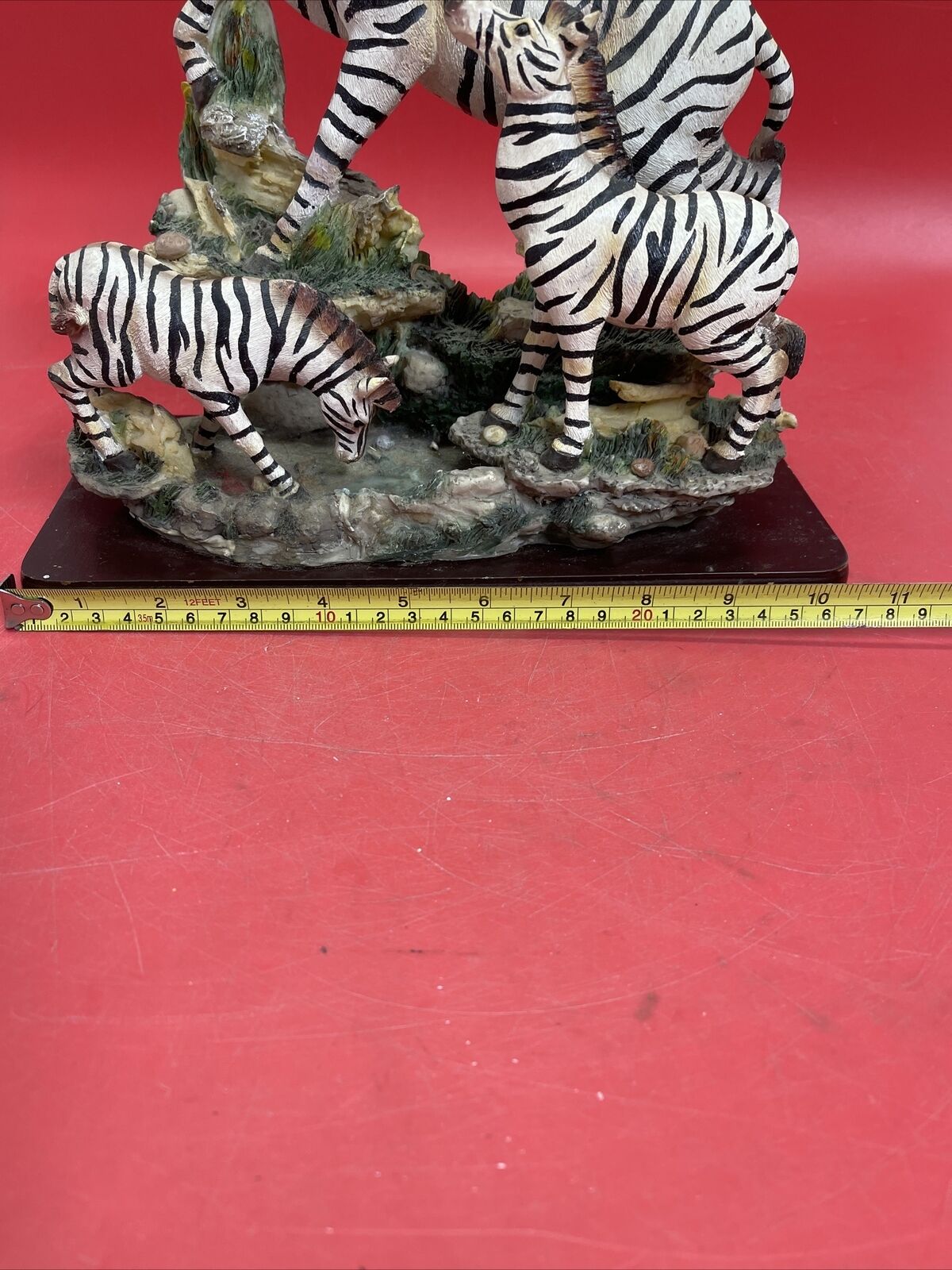 Endangered Species Collection Zebras Figurine