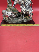 Endangered Species Collection Zebras Figurine