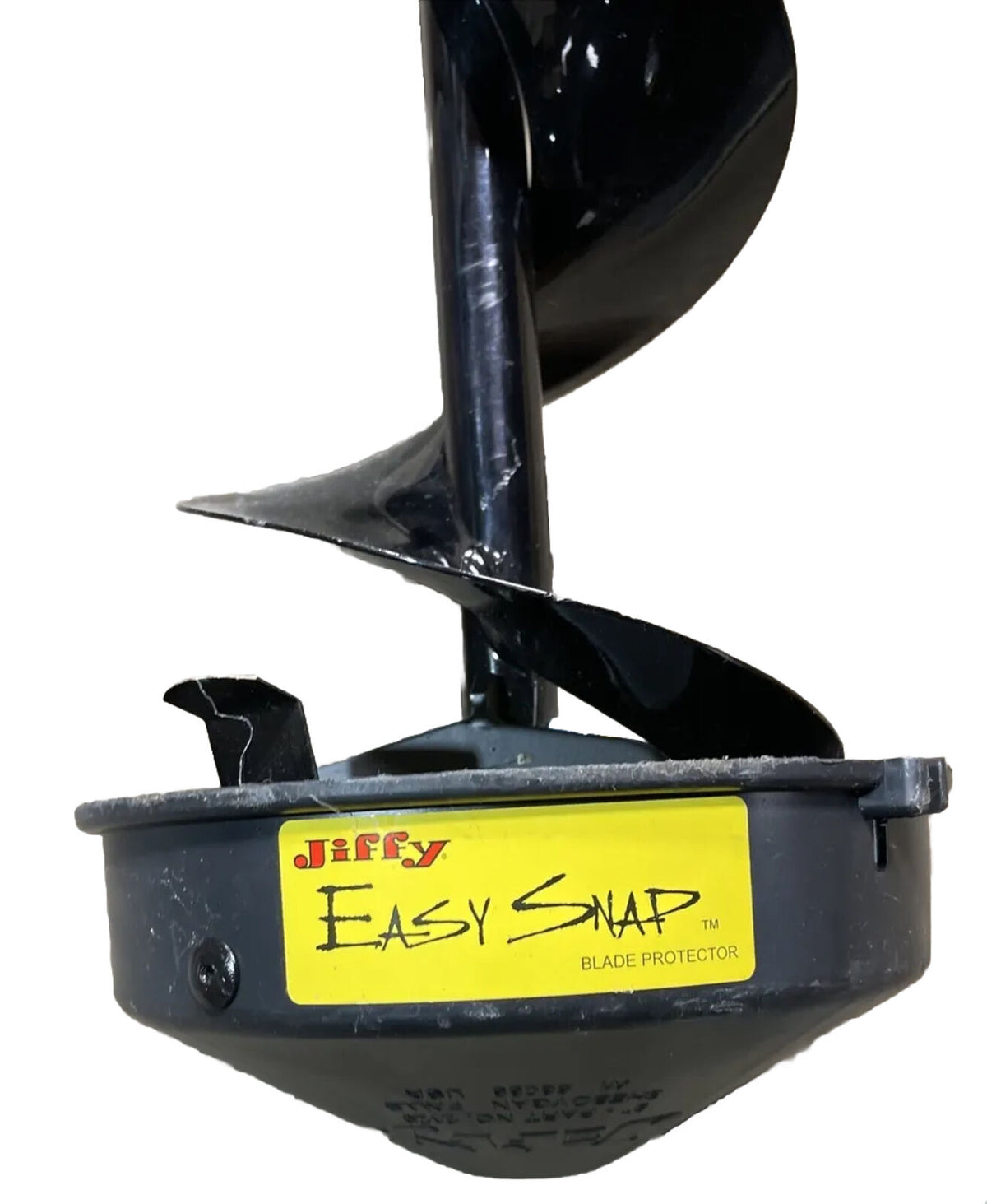 Gasoline ice drill with drill Jiffy Rower