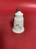 Belleek YOUGHALL LIGHTHOUSE  bell ornament RARE