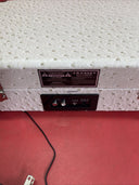 Crosley Cruiser Plus Portable Turntable Built Speakers Bluetooth WHITE OSTRICH