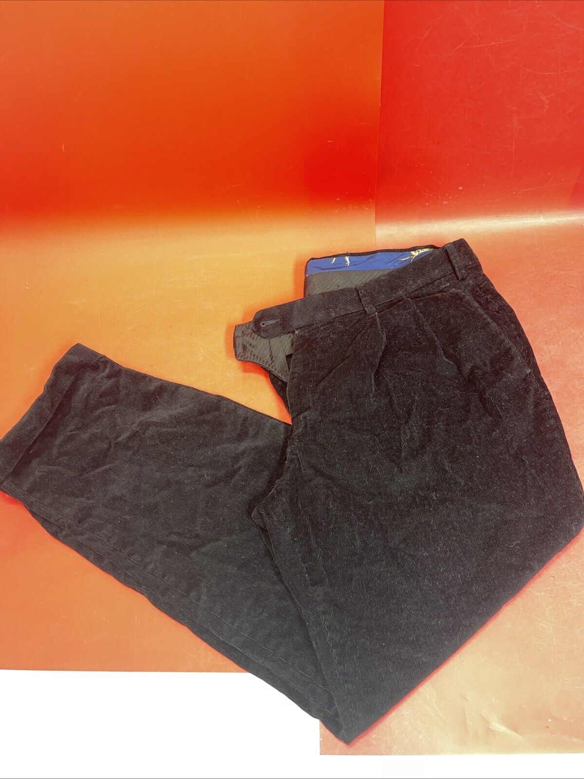 Lauren Ralph Lauren Corduroy Pants Mens 36x30 Black