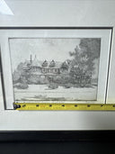 Barbara Gettier  original "The Administr Building, Loyola College" Signed 52/300