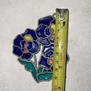 Vintage Lot Flower Theme 7 Pc Leaded Stained Glass Handmade Sun Catchers