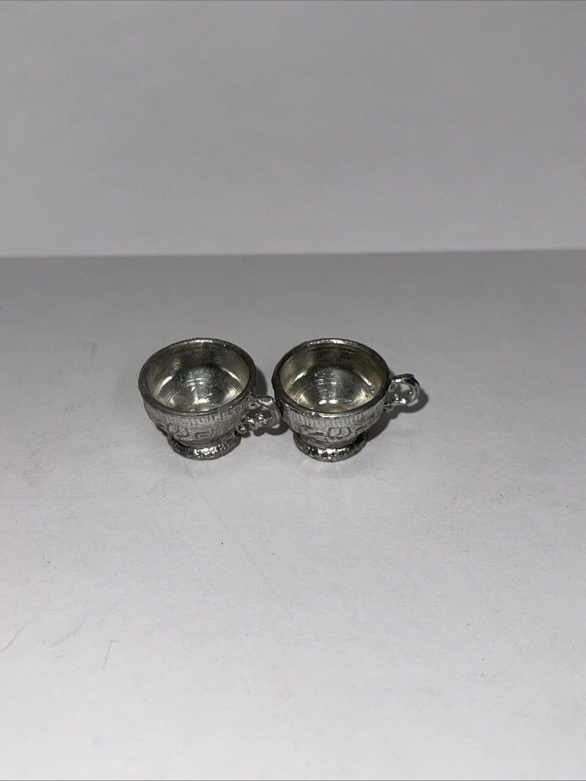 Vintage Miniature Pewter Tea Set Made in Germany