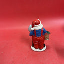 Santa Figure 5”Happy Gardening ,Football, Cook.Lot 3