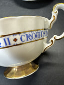 Aynsley Queen Elizabeth II 1953 Coronation Teacup and Saucer  - England