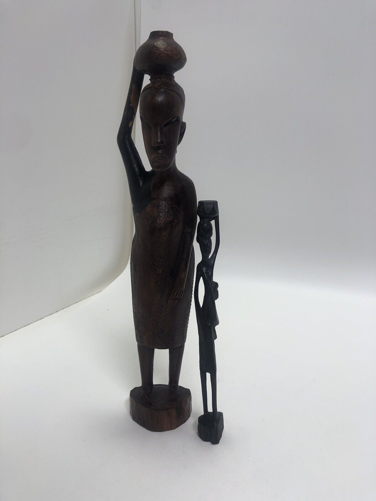 Handcrafted  Native Woman  From Hati Set of 2