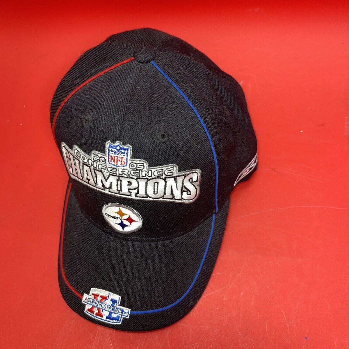 LOT OF 5 ASSORTED PITTSBURGH STEELERS CAPS / HATS #1