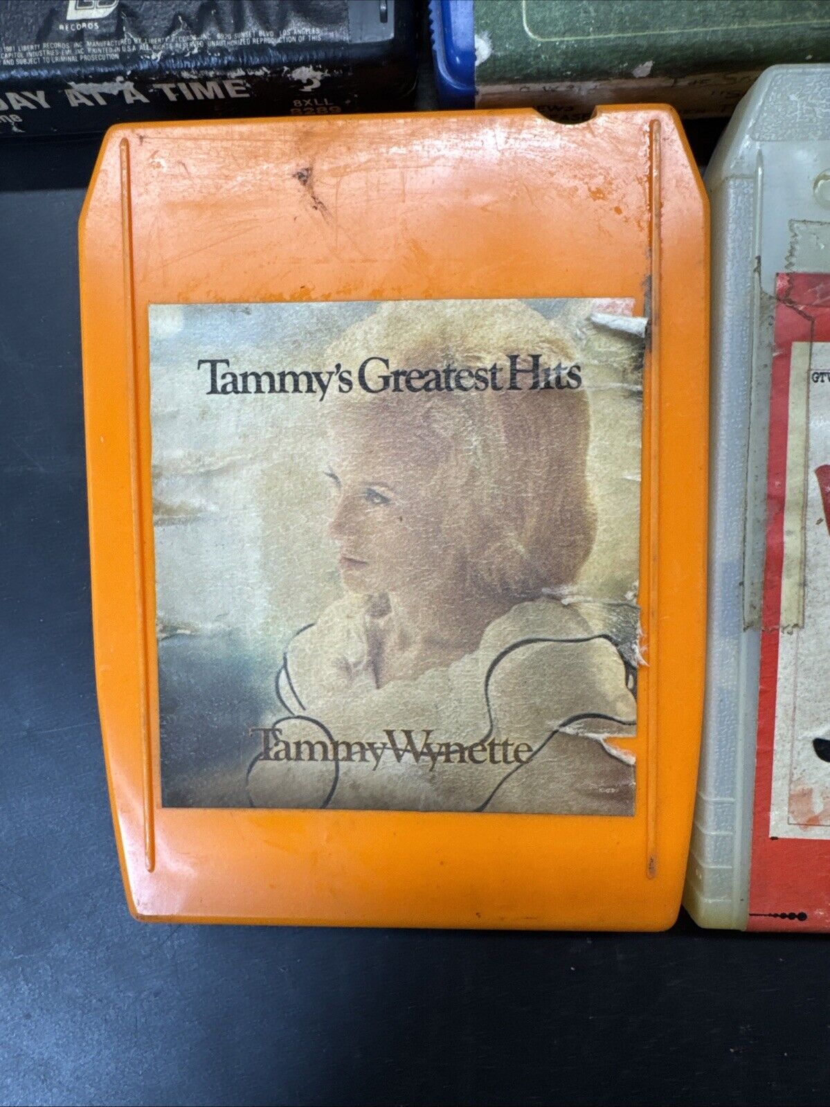 Mixed 8-Track Tapes Elvis, Tammy Wynette, Cristy Lane And…/ Lot Of 8