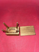 Vintage Dollhouse Furniture D & D Miniatures Lot