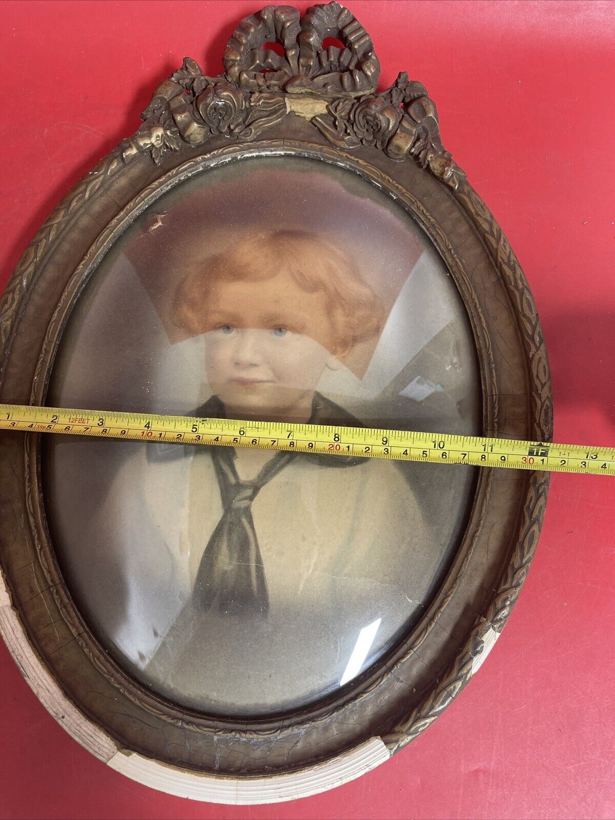 Oval Framed Antique Photograph