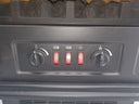 Mainstays Space Heater Faux Fireplace Electric Plug In 23”× 17”×9”/Black