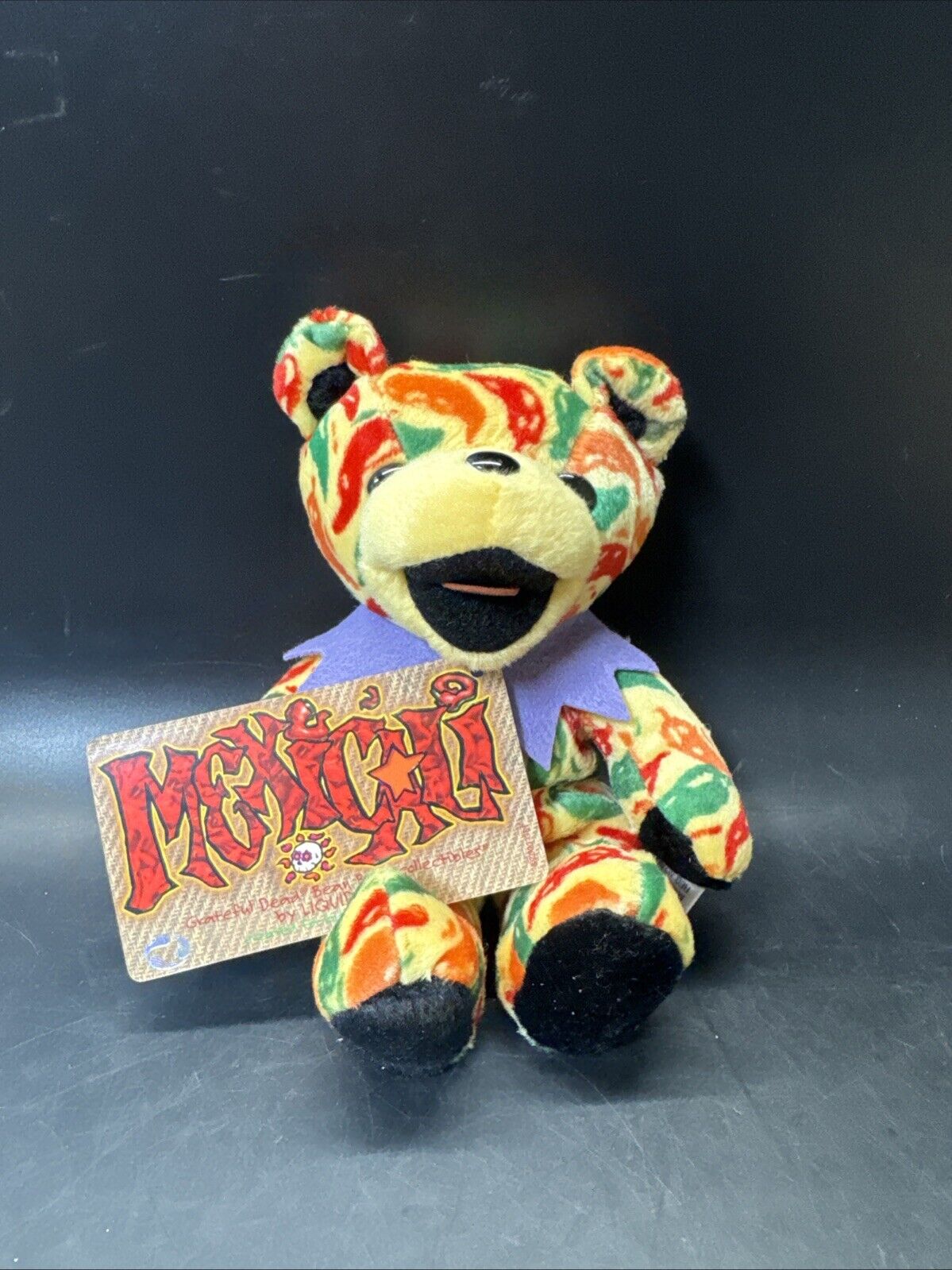 Mexicali Bear Grateful Dead Bean Beanie Chili Pepper Plush Doll