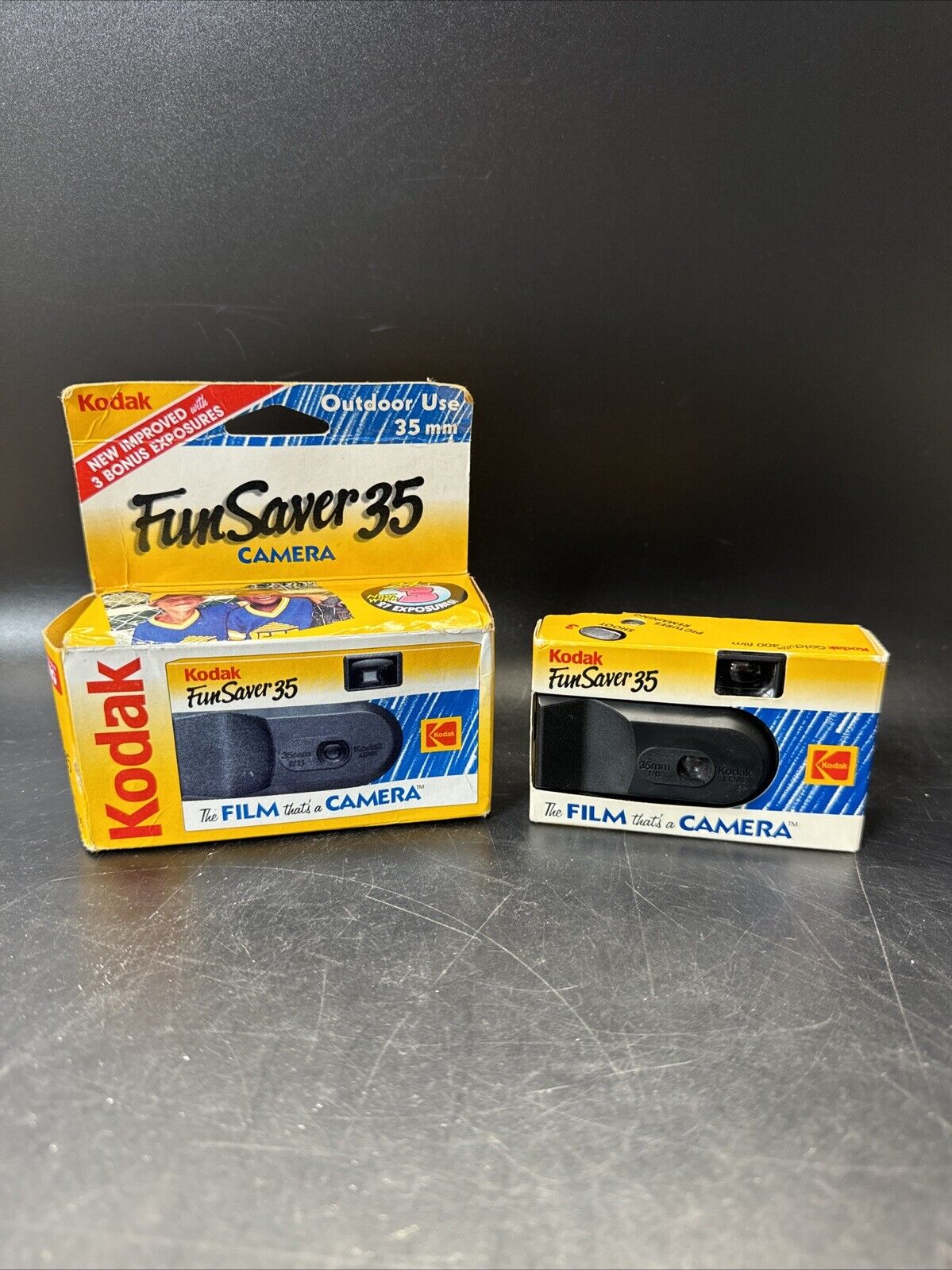 Vintage Kodak FunSaver 35 Camera 35mm/ Lot 3