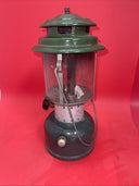 Vintage Coleman Lantern Double Mantle Model 220F Green