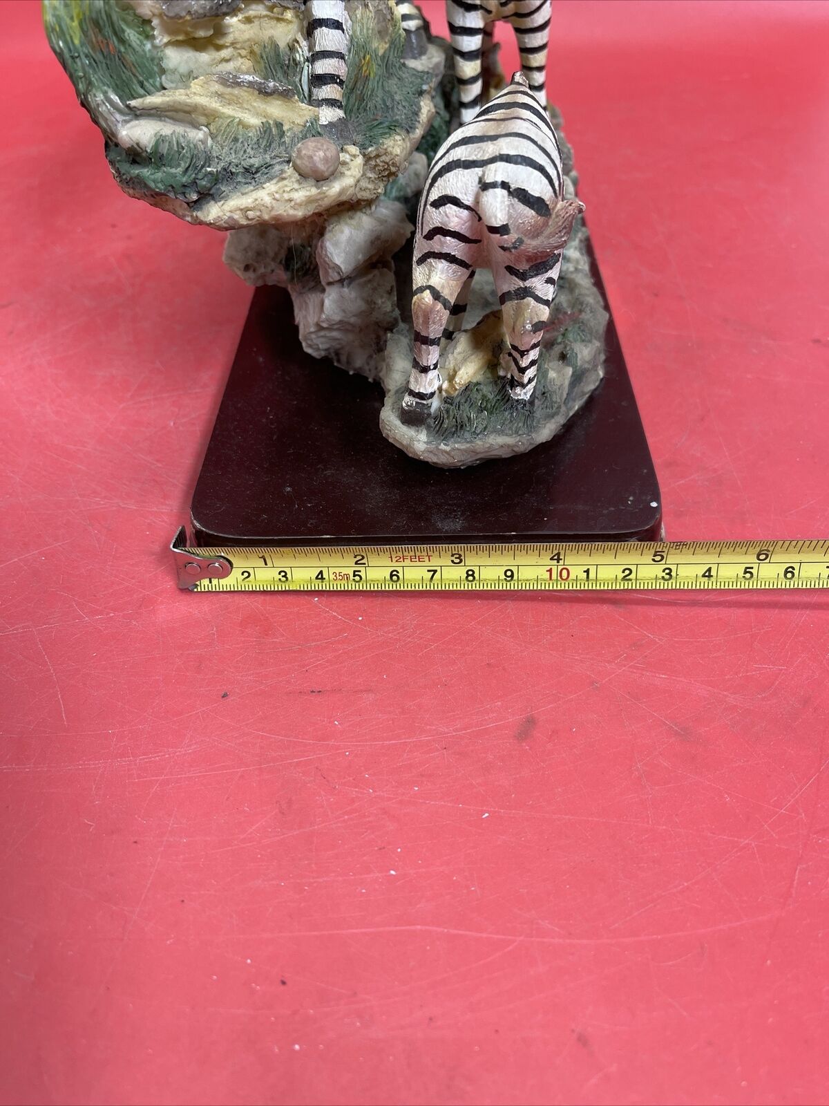 Endangered Species Collection Zebras Figurine