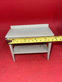 Dollhouse Furniture Vintage Rare Wooden FVC Gray Dining Table 2 Sideboards Chair