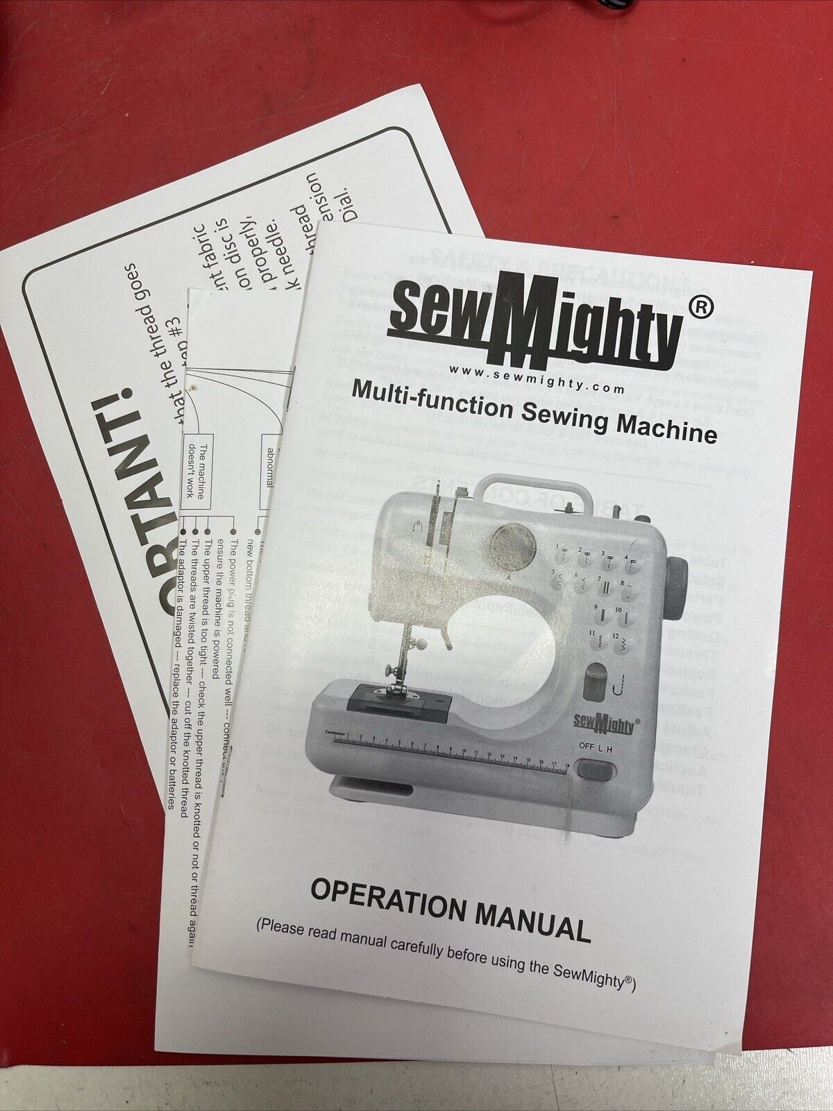 Sew Mighty. Mighty Multi Sewing Machine