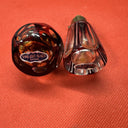 Vintage Miniature Small Fine Cut Glass Perfume Atomiser/ Lot Of 2