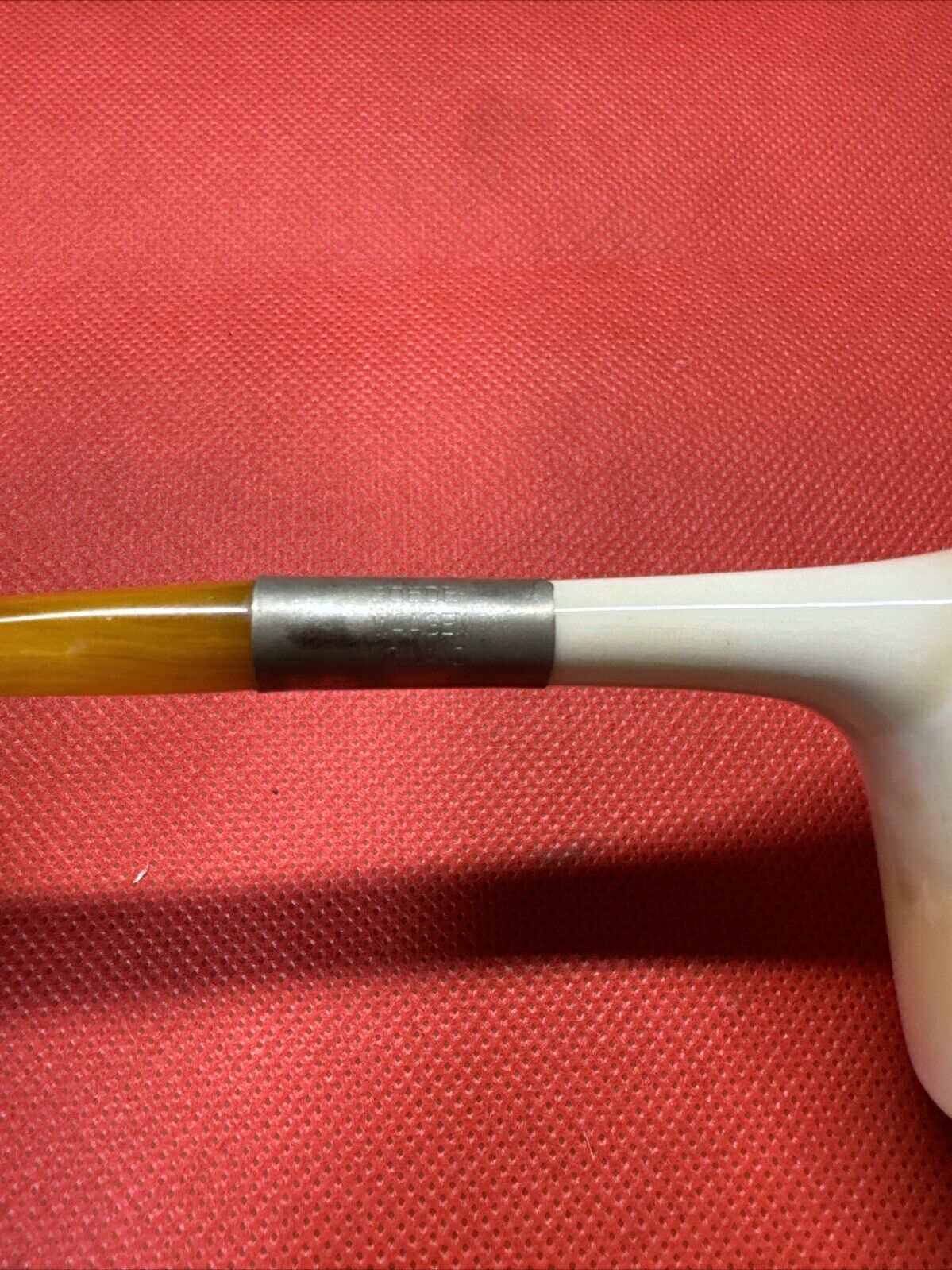 Vintage Porcelain Pipe Goede Waagen Holland