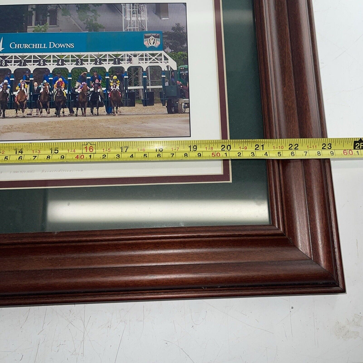 a collection of memorabilia commemorating S Jones 2004 Kentucky Derby victory