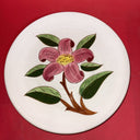 Stangl Pottery Prelude Lily Pattern 9 1/4" Round Floral Plates Set of 3