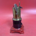 Stationary German Steam Engine Tin Burner Toy Fleichmann 1950's