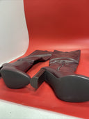 Just Fabulous Burgundy Helen Boots size 9