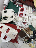 BIG Lot of  Vintage 1970s Child Guidance Toys Town USA Building Walls Roof Parts