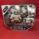 STAR WARS Toy The Mandalorian The Child Talking Plush Toy 7.5"& Silky Soft Throw