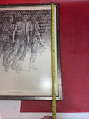 Military Lithograph. Vietnam Remembered 1985 Jim Poe Art Print