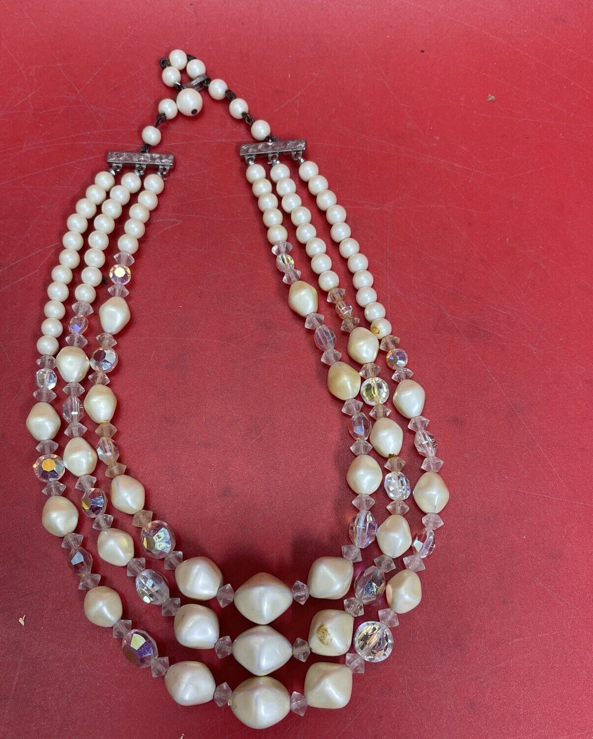 Lot of 7 vintage jewelry Necklaces *1
