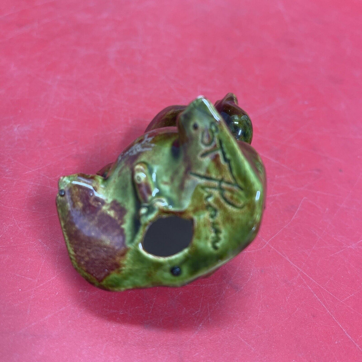 Vintage Art Pottery Frog