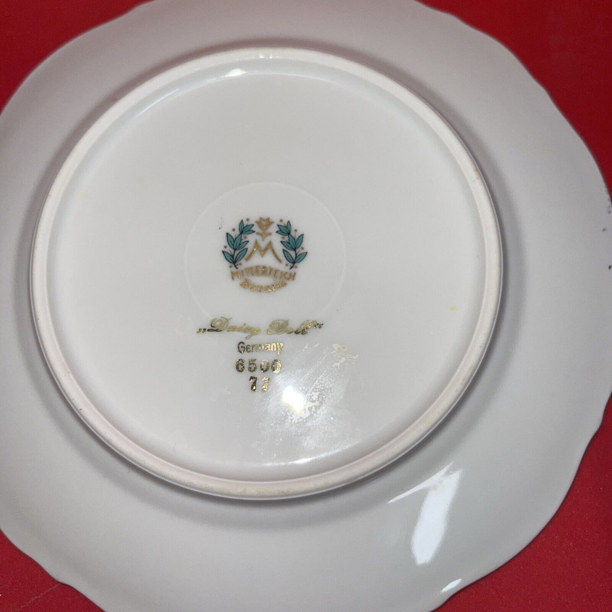 Mitterteich Daisy Bell Bread & Butter Plate 6.5” Lot 5