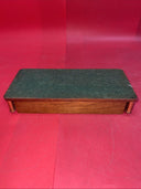 Vintage Folk Art Wood Box With Rifle & Ammo wood
